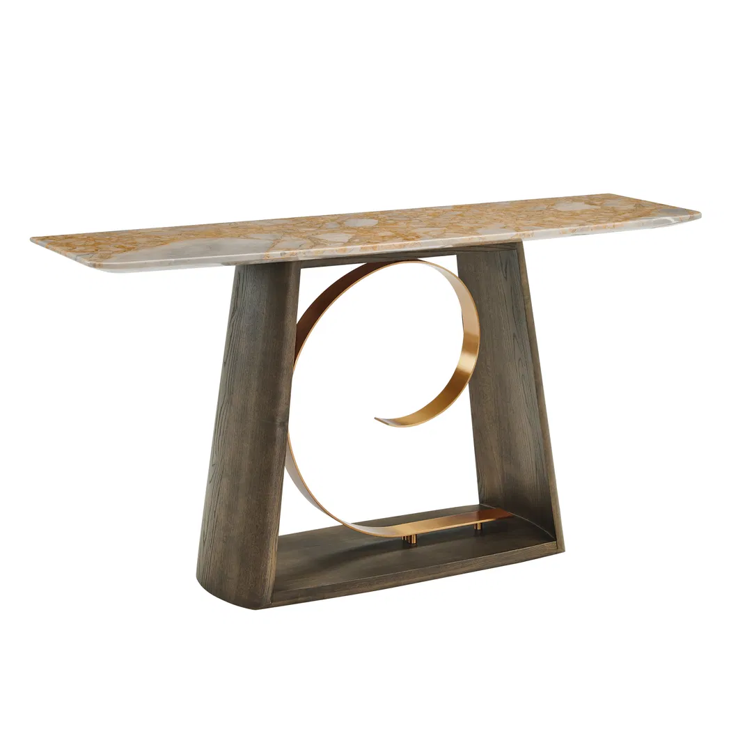 Modern Console Table Detail