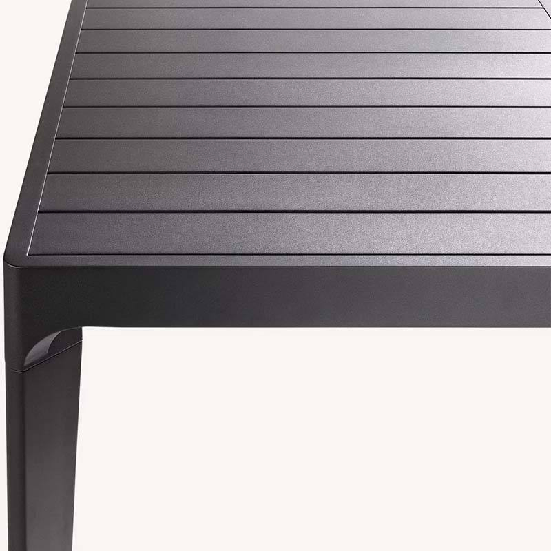 Tg High End Outdoor Aluminum Alloy Stainless Steels Furniture Rattan Chair Table Dining Room 6 Chairs Dining Set