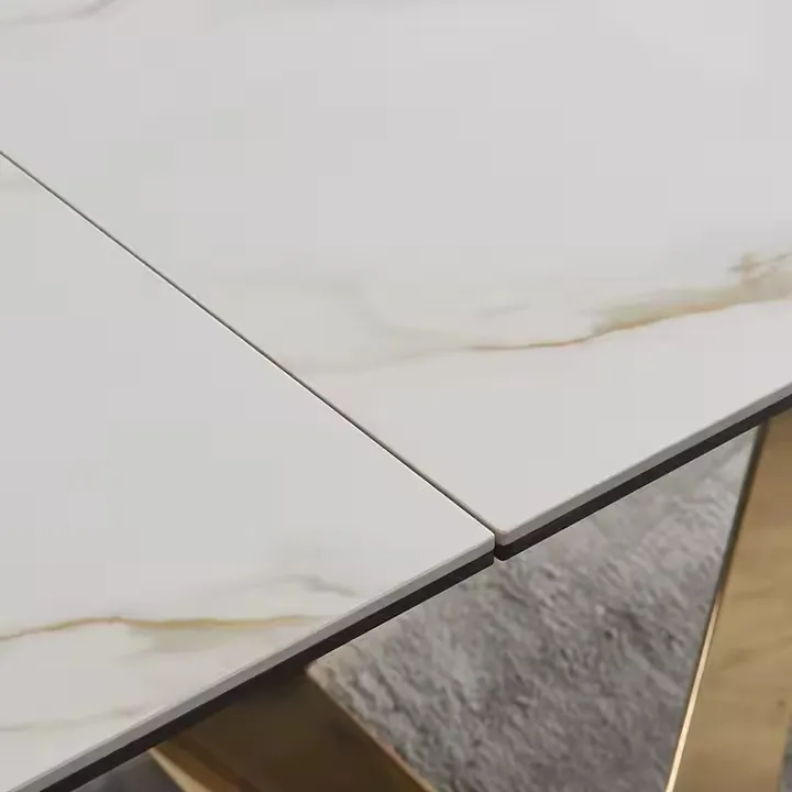 Extendable Marble Dining Table View 4