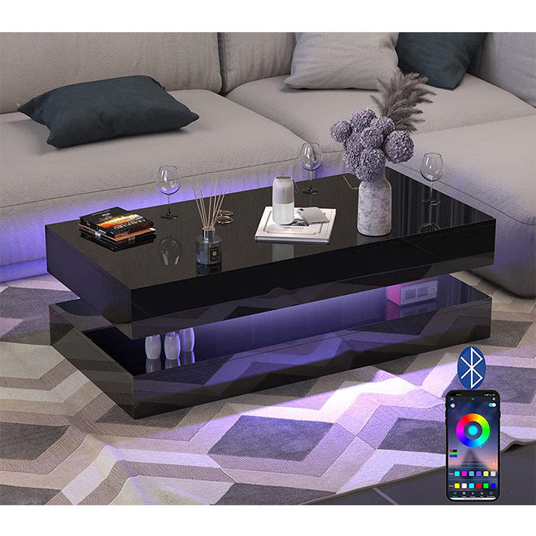 Modern Lift-Top Coffee Table -Wooden Multi-Functional Center Table