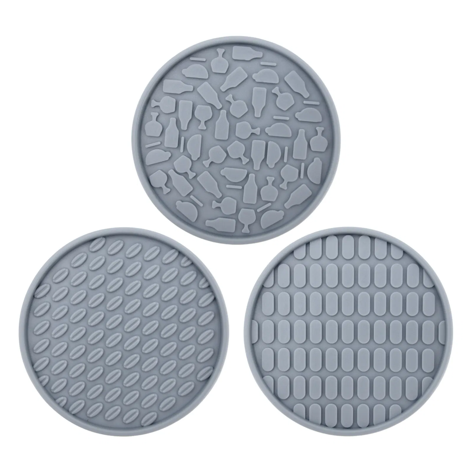 Silicone Coaster Set 4