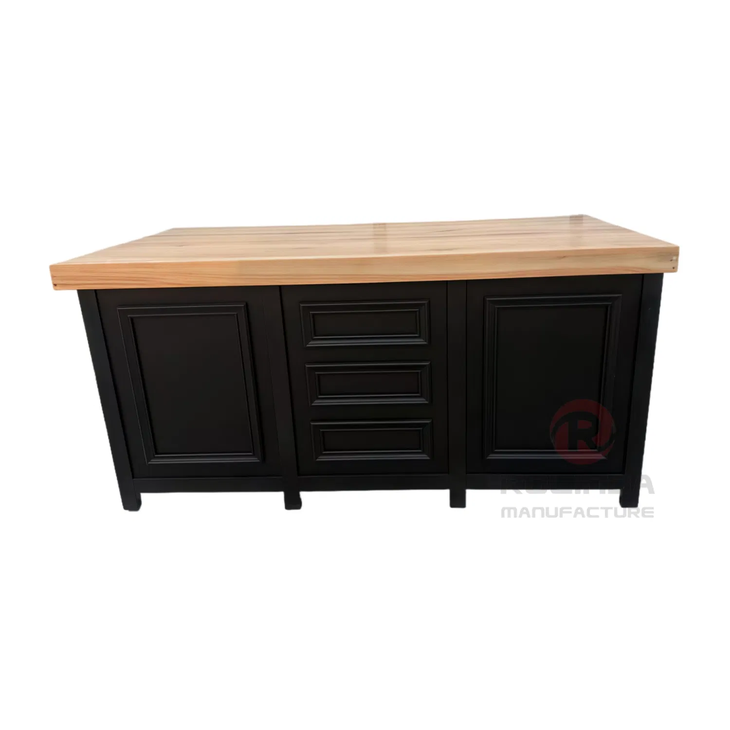 Country-Style European-Style Party Dining Event, Wedding Buffet Table, Customizable Solid Wood Buffet Table