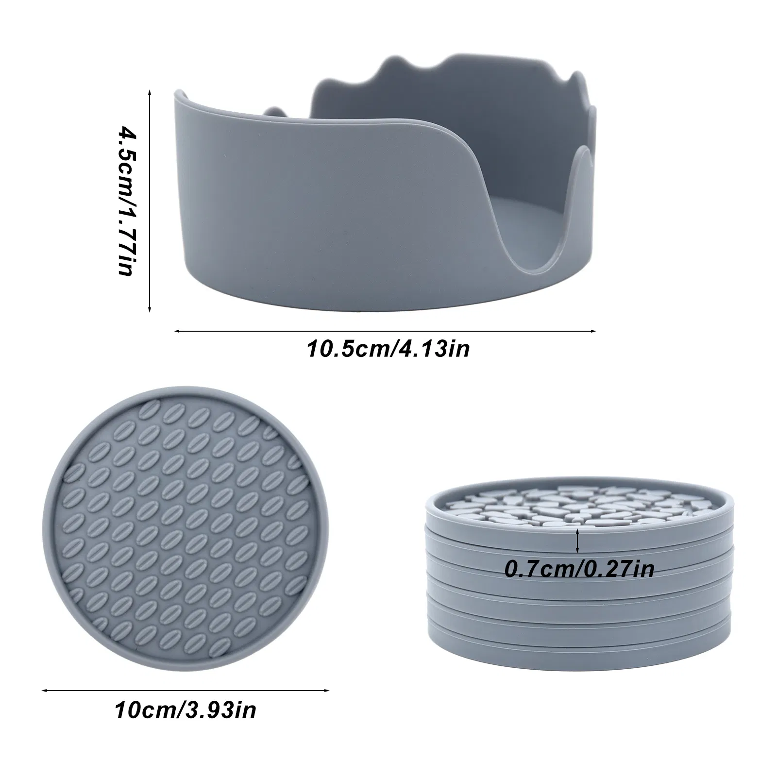 Silicone Coaster Set 2