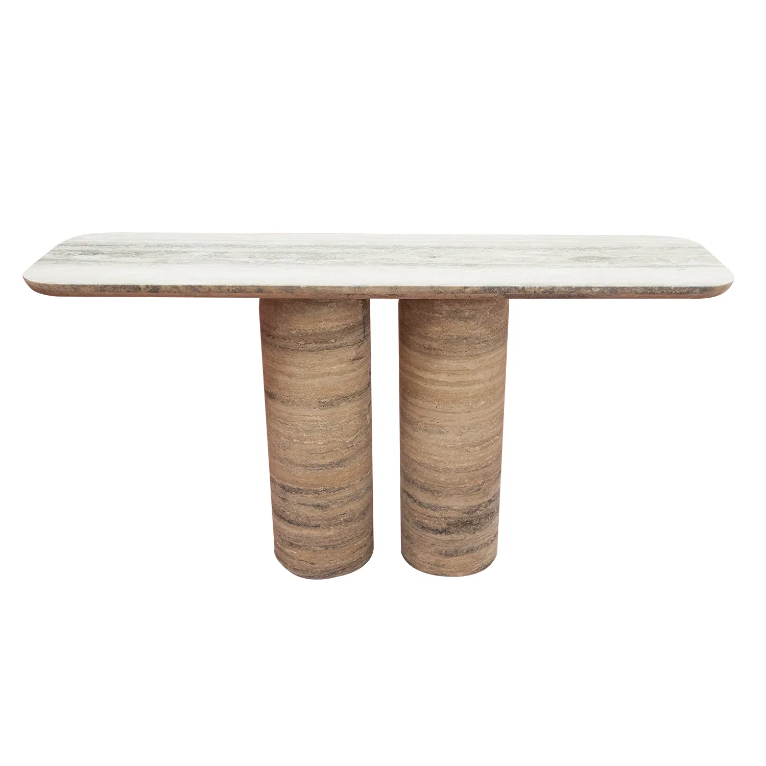 Travertine Stone Entryway Table Marble Entry Table Hallway Luxury Marble Modern Silver Travertine Console Tables