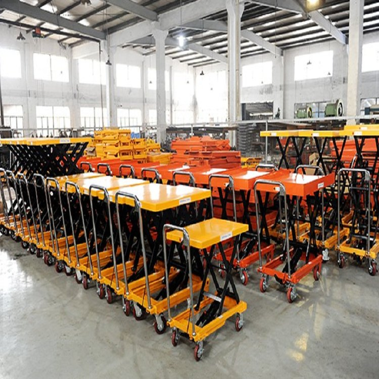 CE Certification Top Selling Small Trolley Lift Table for Loading Goods