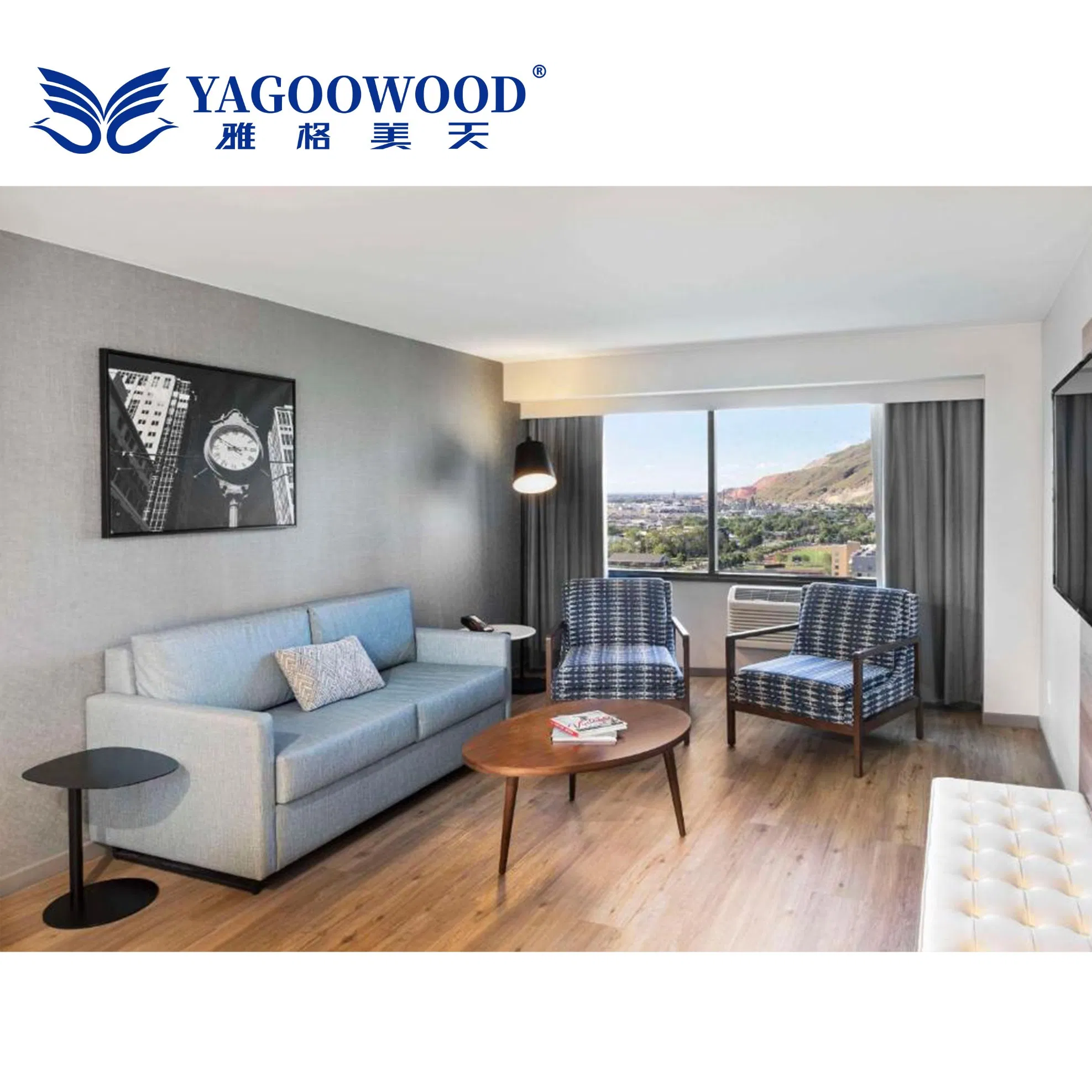 High-End Hotel Dining Table &amp; Chair Set