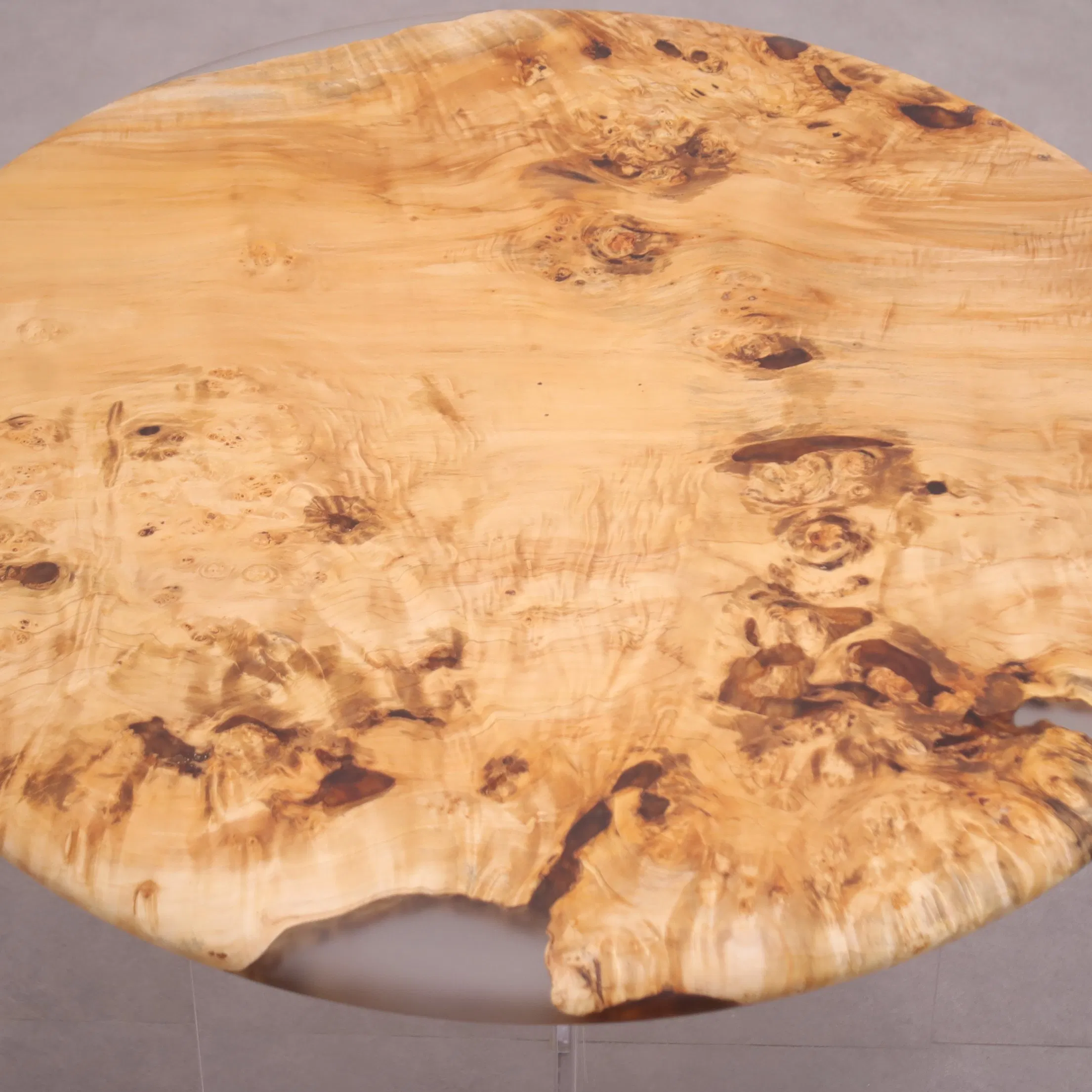 Solid Wood Round Coffee Table