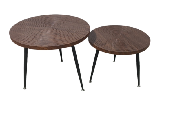 2-Tier Thin Sofa Table Small Couch Side Table with Living Room Storage for Entryway or Coffee Accent 2 Set Narrow Tables