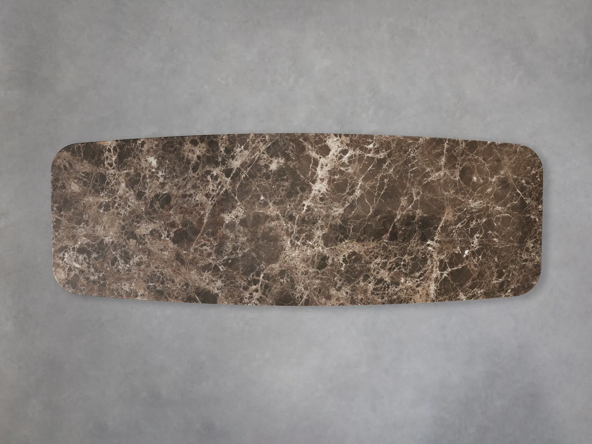 Dark Emperador Console Table Modern Luxury Living Room Furniture Hallway Marble Console Table