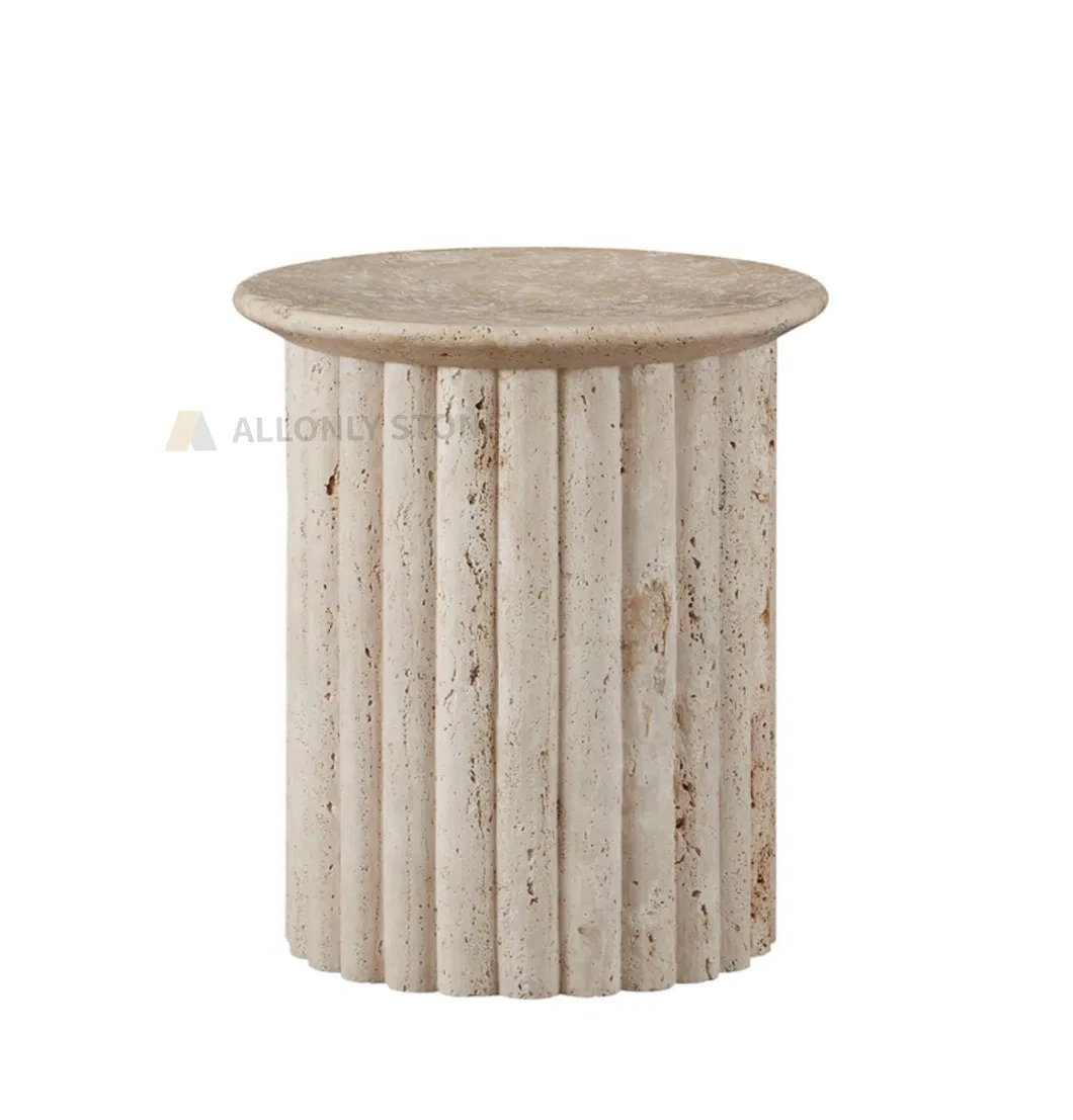 Fluted Side Table