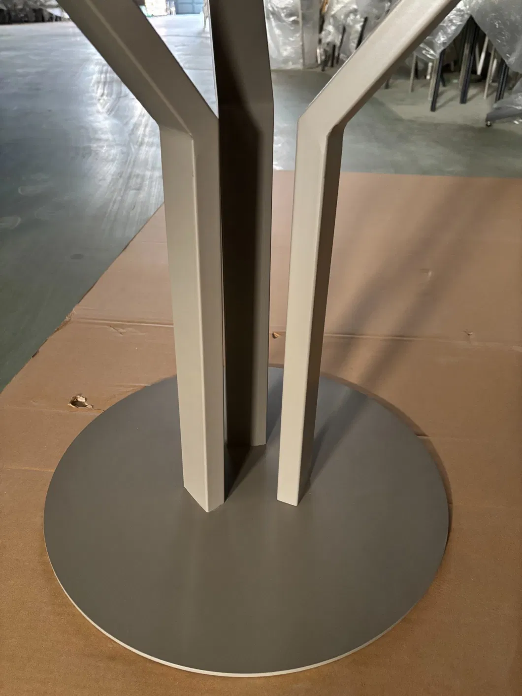 Outdoor Metal Mesh Patio Dining Table View 3