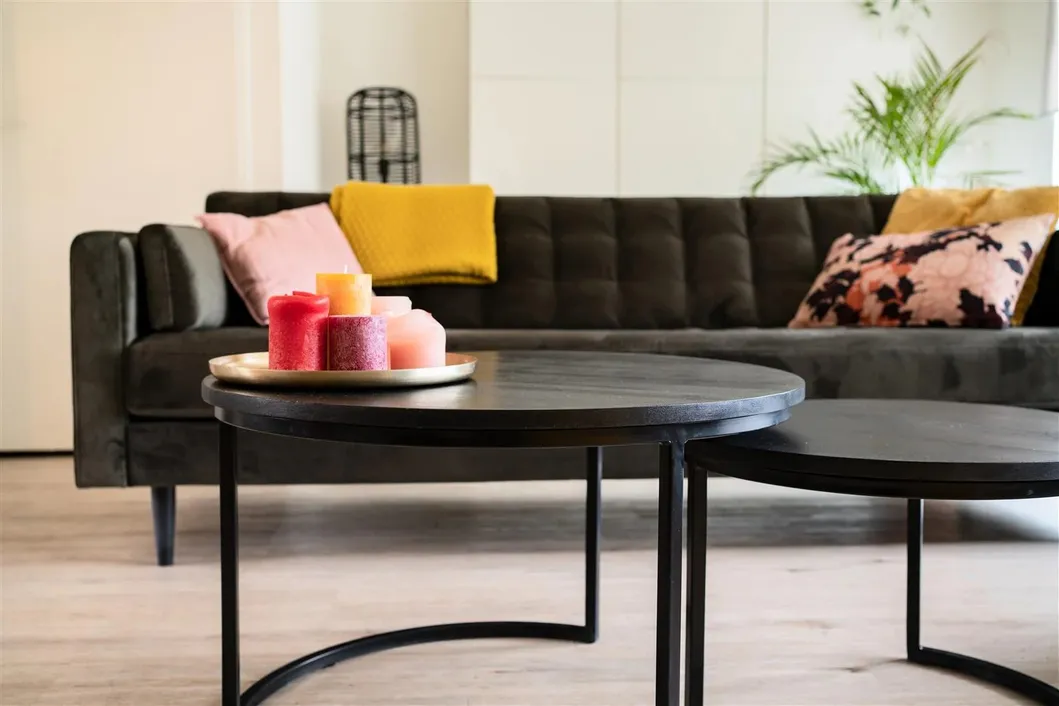 Two Piece Living Room Table Set