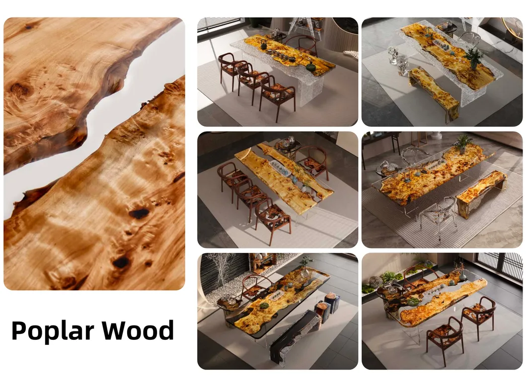 Poplar Wood Furniture