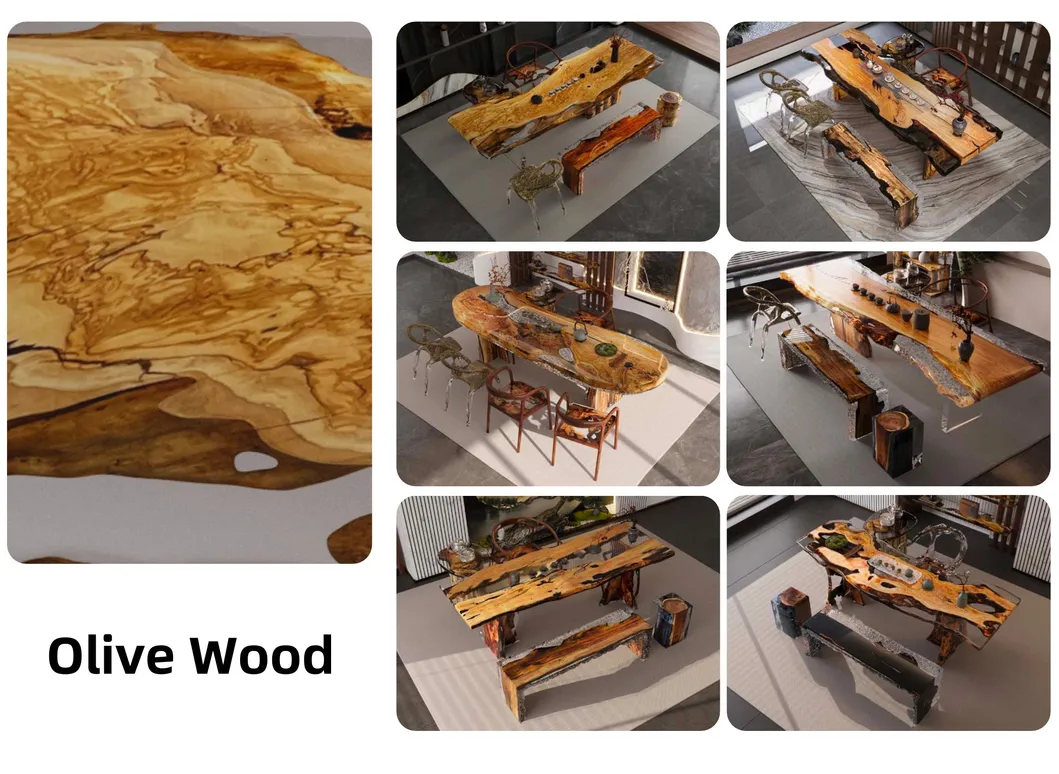 Olive Epoxy Wood Furniture