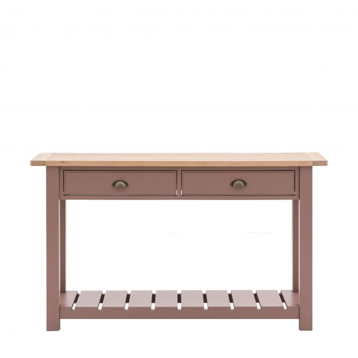 Wholesale Narrow Hallway Matte Painted 2 Drawers Wooden Console Table, Modern Hallway Entrance Bedroom Living Room Console Table