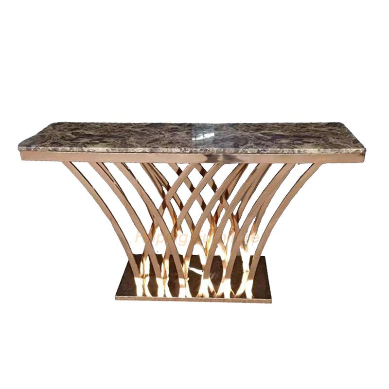 Clear Decoration Charge Plates Black Glass Hotel Restaurant Plates Wholesale Rose Gold Console Table Side Table