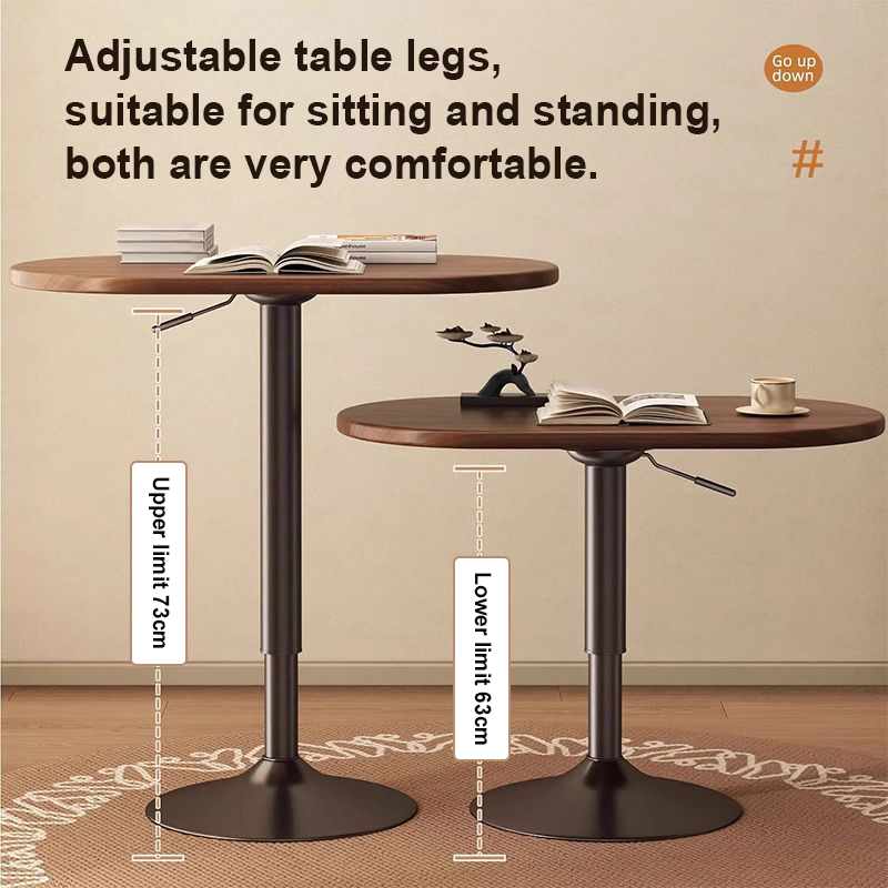 Modern Marble Lift-Top Coffee Table Solid Wood Portable Stylish Furniture for Home Living Room