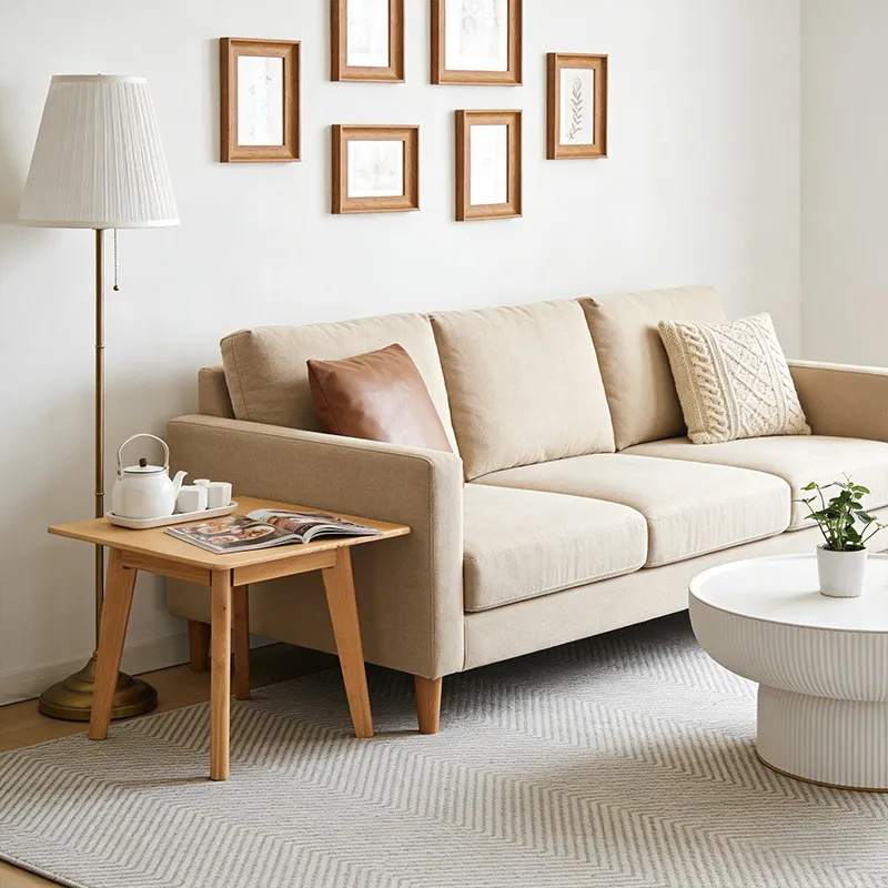 Rattan Side Table View 1