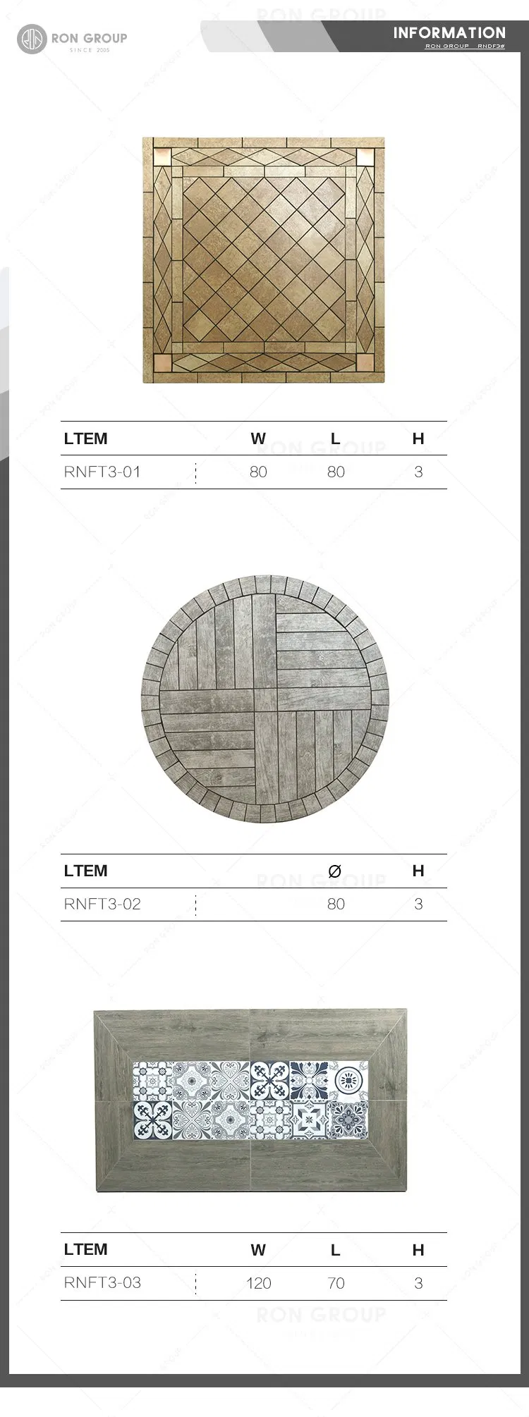 Ceramic Dining Table Detail 6