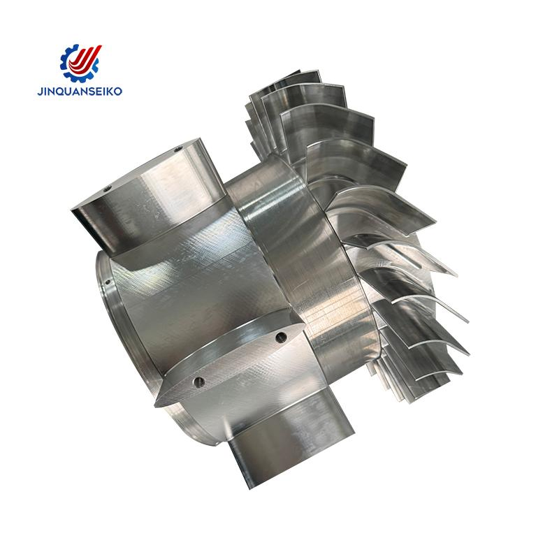 OEM&ODM Precision Gas/Jet Turbines/Prototype/Water Pump Impeller 5 Axis CNC Machining Service