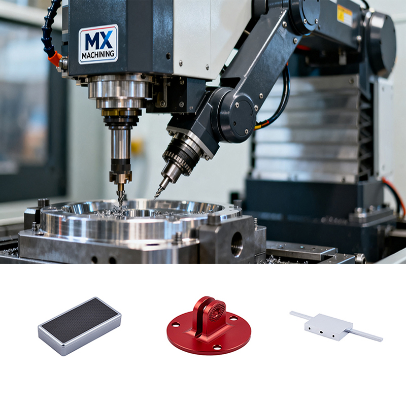 High Precision Custom CNC Machining Services Stainless Steel Plastic Machining Drilling Milling