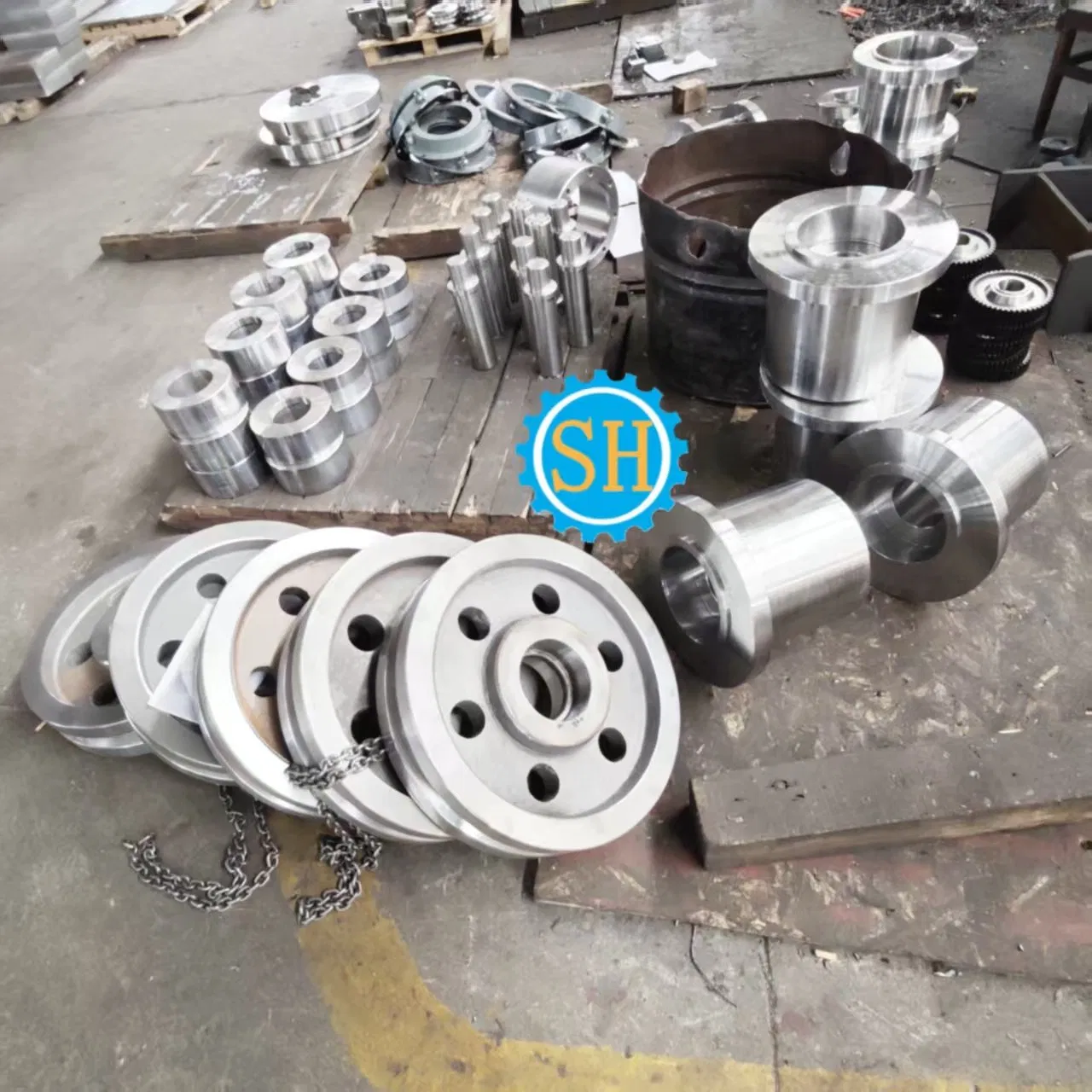 Custom Casting Steel Wheel Hub Parts CNC Turning Milling Drilling Machining Services