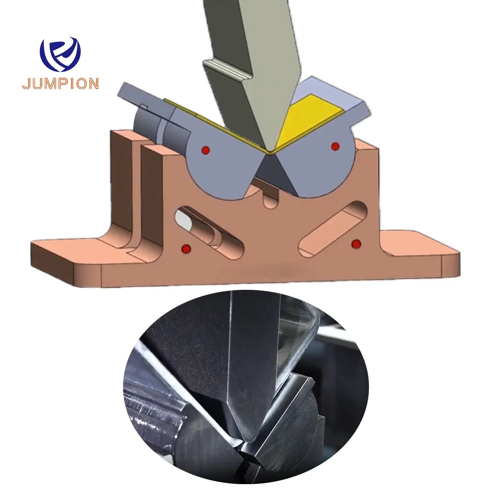 Custom CNC Punch Mold Sheet Metal Bending Die Pipe Press Brake Tooling Clamps Stamping Mould Design Machining Service