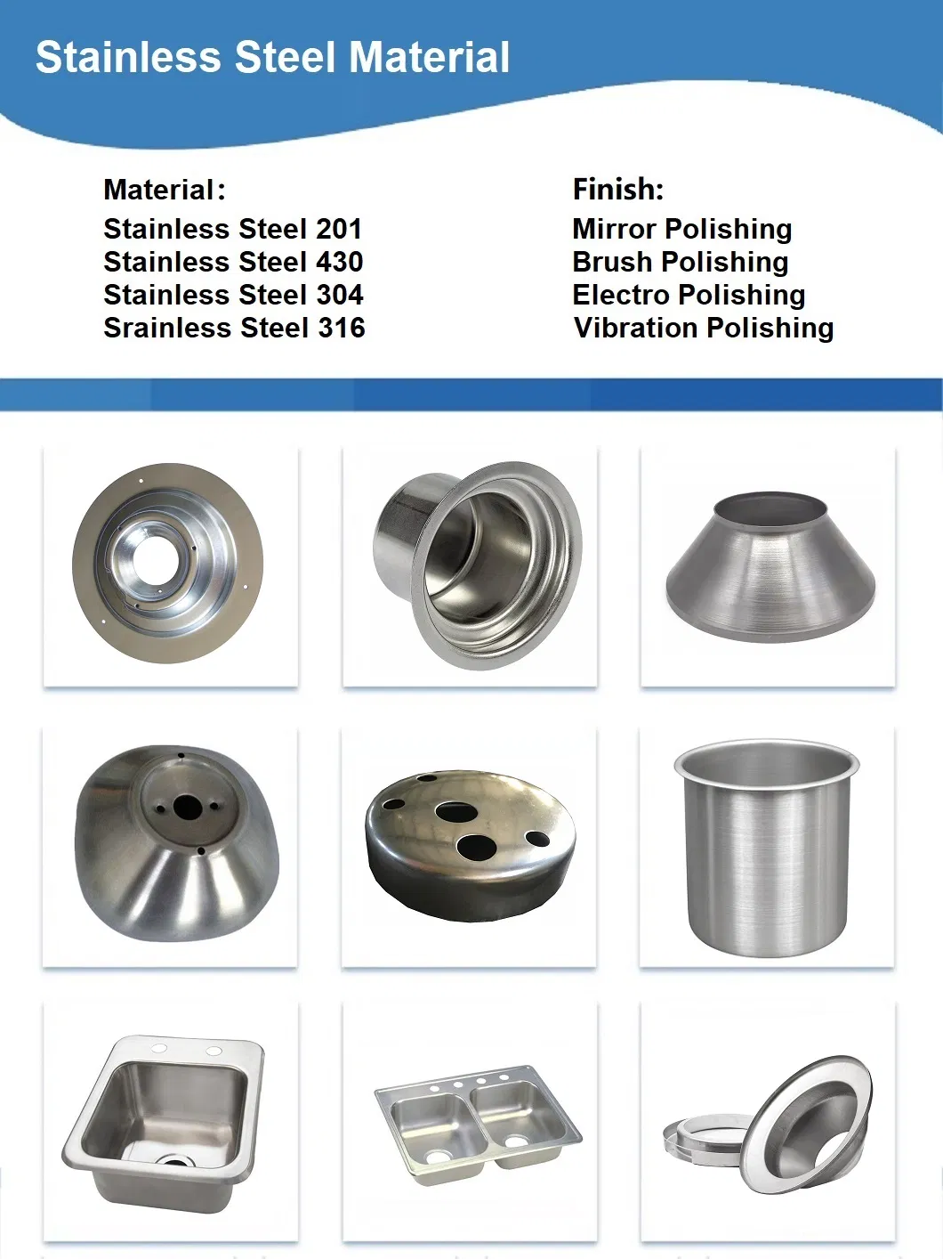 Stainless Steel Deep Drawing