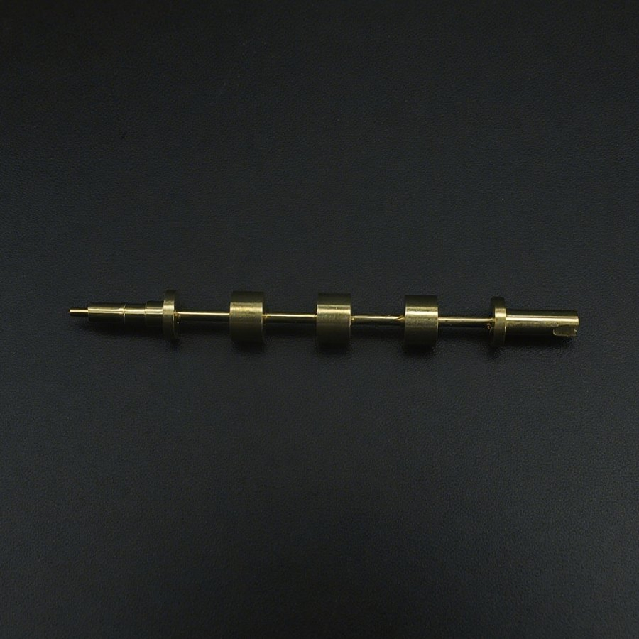 Surface Hardened Silver Brass Plating Machining Service Customized Copper Low Pass