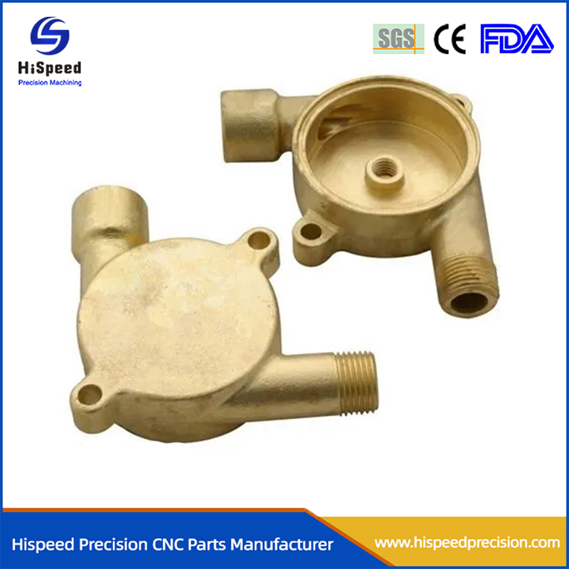Custom Precision Brass Iron Aluminum Cast Machining Service Die Casting Parts