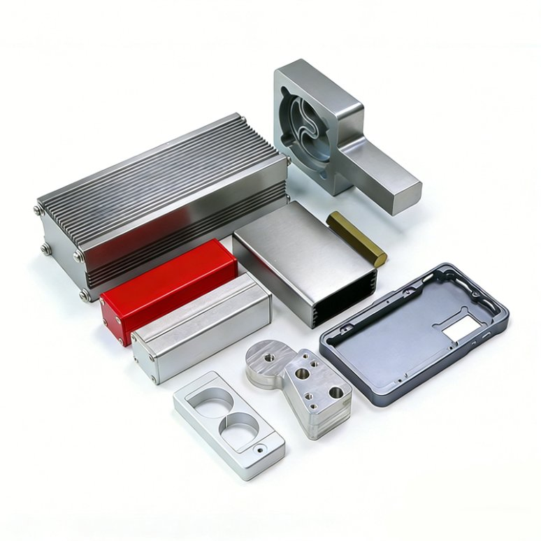 OEM Custom Anodized Color Aluminum Precision Spare Parts CNC Turning Milling Parts CNC Machining Parts Machining Milling Service