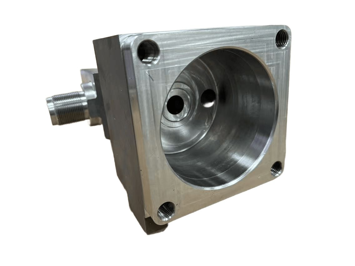 OEM Steel Parts Tube Sheet Plate Large Custom CNC Machining 1100mm Extra Deep Holes Drilling Service