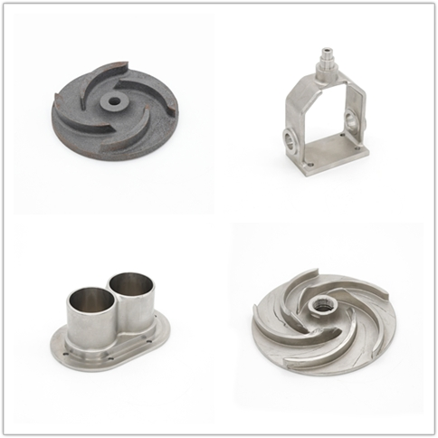 OEM Gravity Nodular Wrought Material Resin Gray Sand Carbon Duplex 304 Stainless Steel Copper Brass Shell Mould Foam High Low Water Glass Lost Wax Cast Service