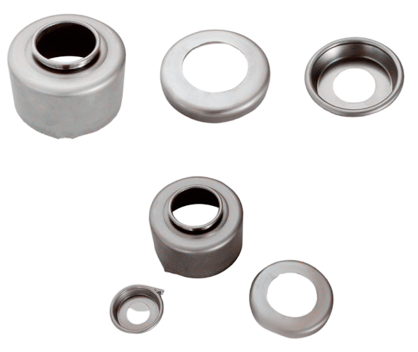 Bright Clear Zinc Plating Flanging Precision Stamping and Deep Drawing Components