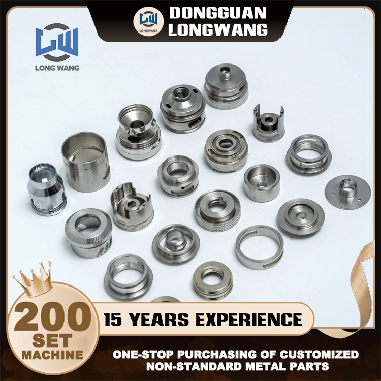 Forging Machinery Drawing Longwang Service Metal Prototype Machining CNC Lathe