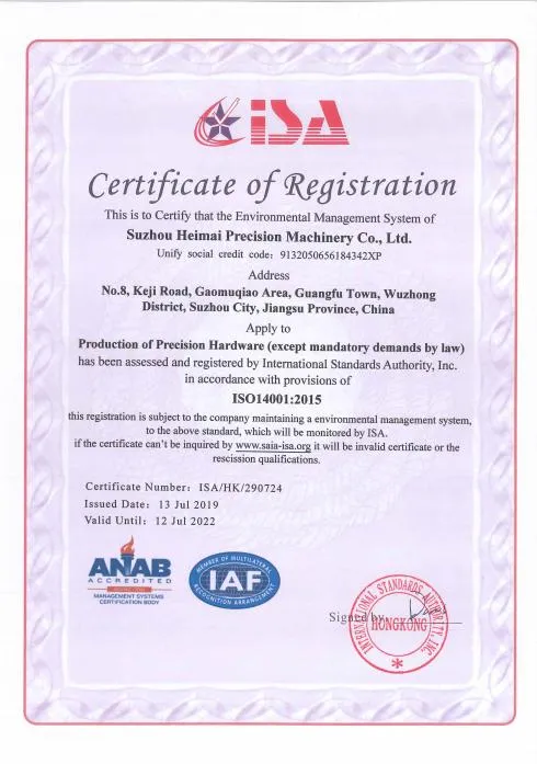 ISO Certificate 2