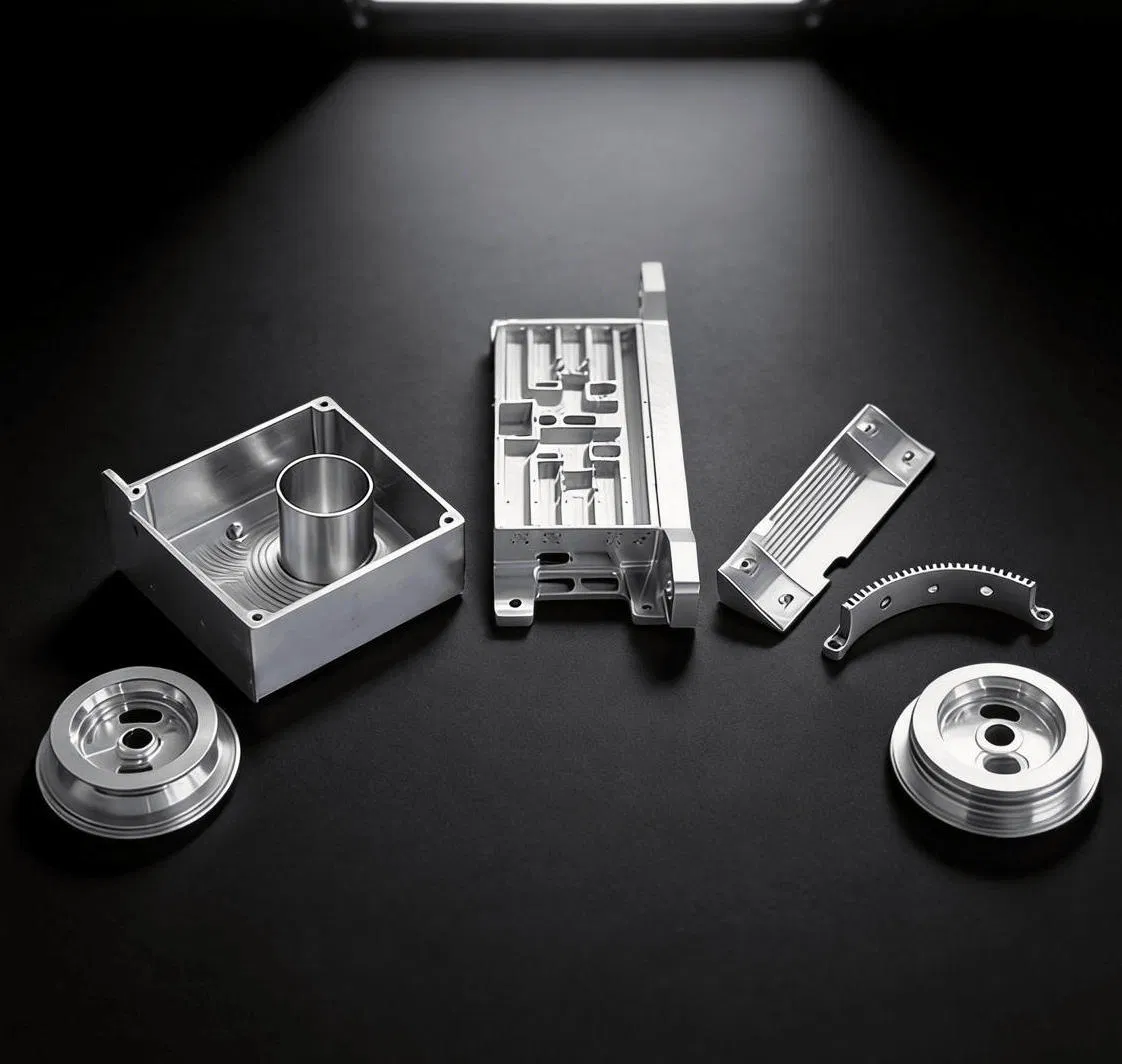 Custom CNC Milling Machine 5 Axis Parts CNC Produced Part Machining Services