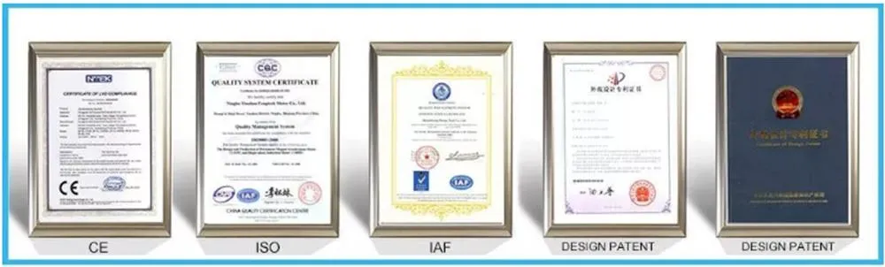 Quality Certifications