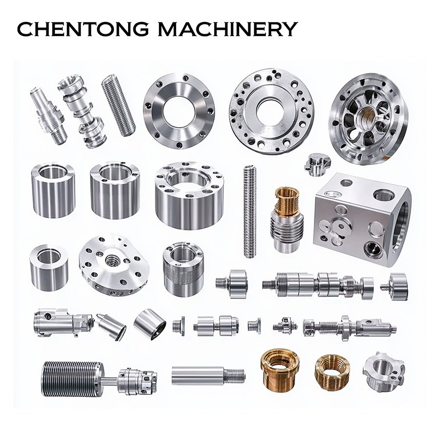 High Precision OEM Custom 5-Axis CNC Machining Service for Complex Aluminum Stainless Steel Brass Components