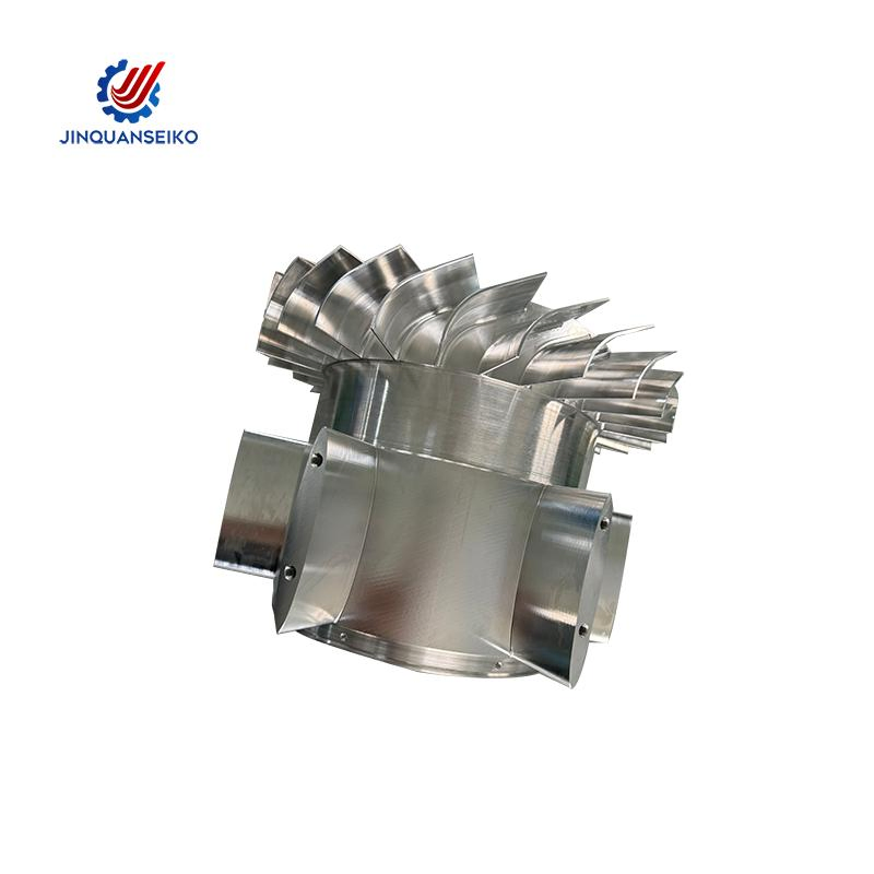 OEM&ODM Precision Gas/Jet Turbines/Prototype/Water Pump Impeller 5 Axis CNC Machining Service