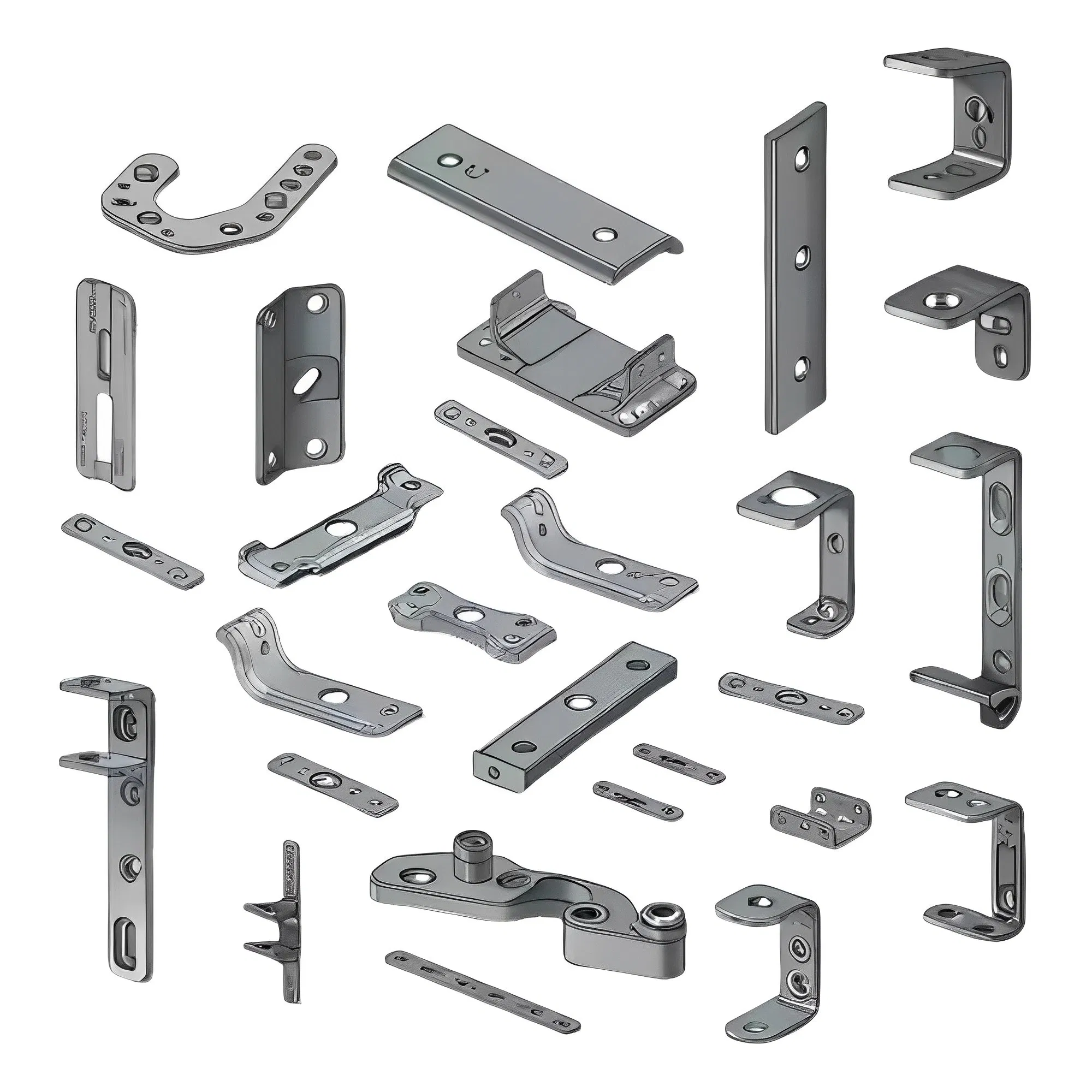 Sheet Parts, Spring Clips, High-Speed Progressive Dies, Small Hardware Parts, Stainless Steel Manganese Parts Metal Precision Stamping