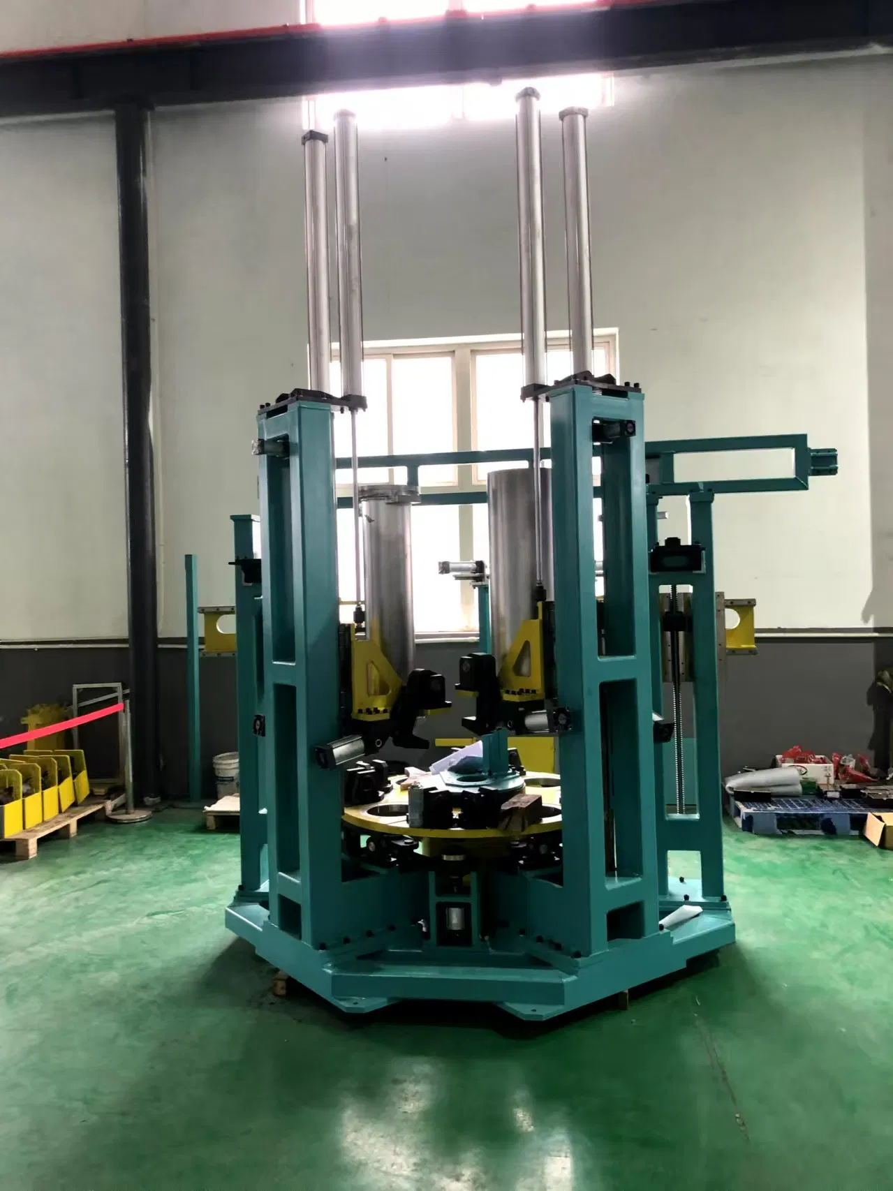 Custom Large Steel Frames Big Machinery Support Base Medium to Thick Plate Bending &amp; Rolling OEM Metal Fabrication + CNC Machining &amp; Welding Services