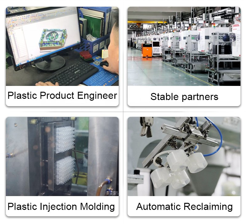 Custom Plastic Parts Small Batch Production CNC Injection Manufacturing Service