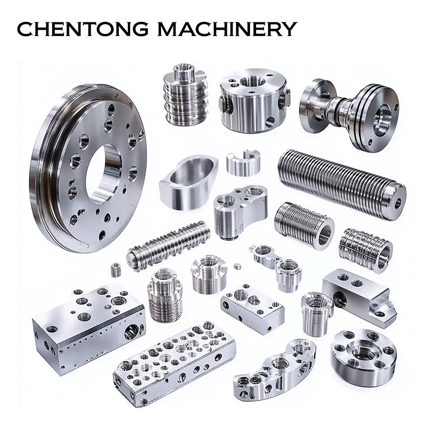 High Precision OEM Custom 5-Axis CNC Machining Service for Complex Aluminum Stainless Steel Brass Components