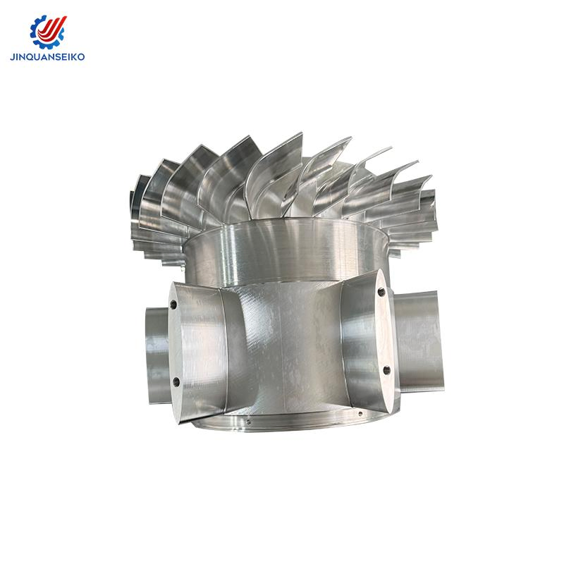 OEM&ODM Precision Gas/Jet Turbines/Prototype/Water Pump Impeller 5 Axis CNC Machining Service