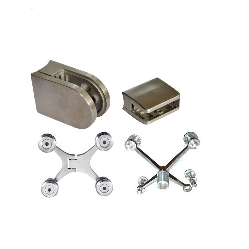 OEM Stainless Steel Glass Clamp Precisely Investment Casting Service