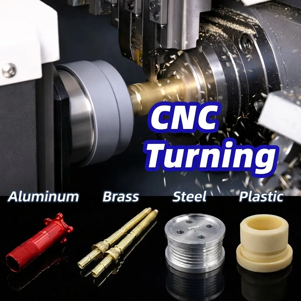OEM Precision CNC Machining Metal Components Custom Manufacturing Service Factory