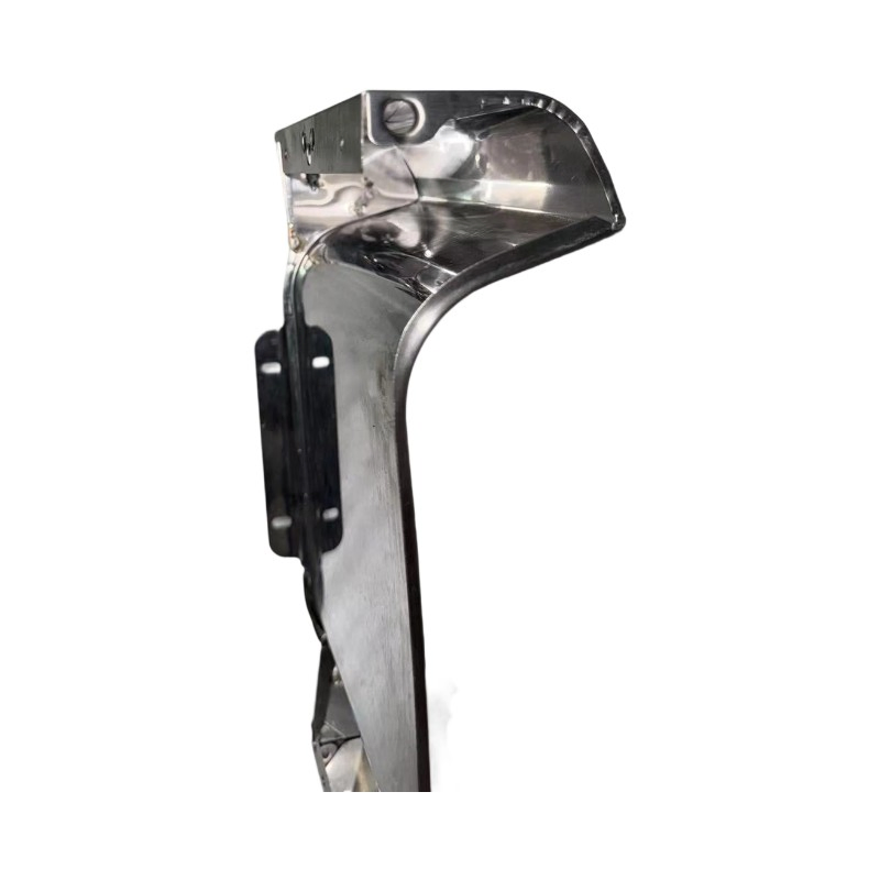 Custom Progressive Die Stamping Components Laser-Punched Reinforcements for Loader Arm Assemblies