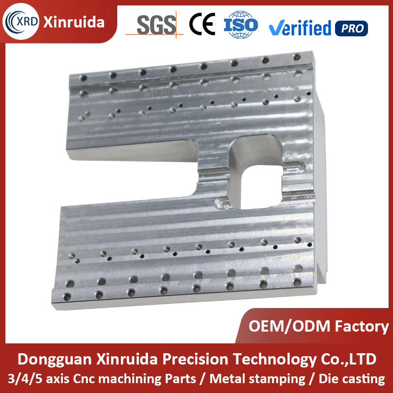 Fast Prototype Services CNC Machining Milling Drilling Steel Aluminum Metal Base Block