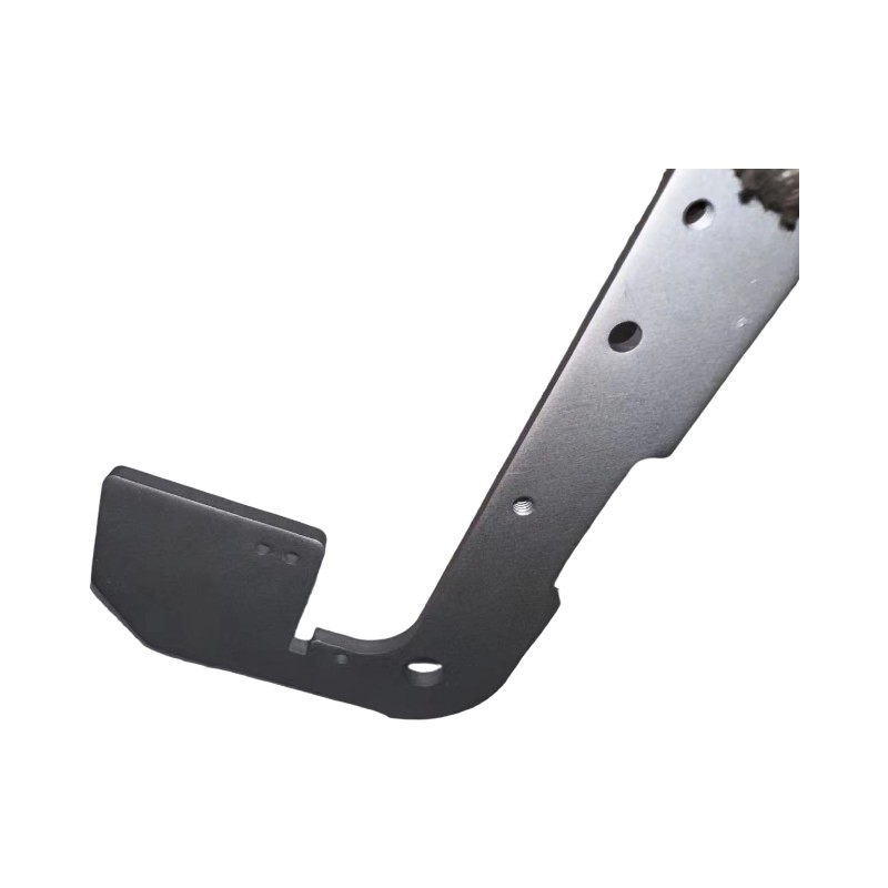 Custom Progressive Die Stamping Components Laser-Punched Reinforcements for Loader Arm Assemblies